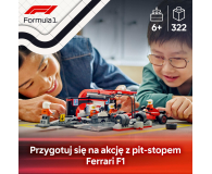 LEGO City 60443 F1® Pit stop i mechanicy z bolidem Ferrari - 1298083 - zdjęcie 4